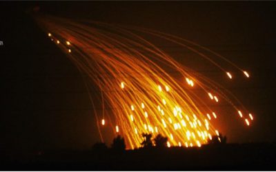 US Jets Strike Syria with Banned White Phosphorus Bombs